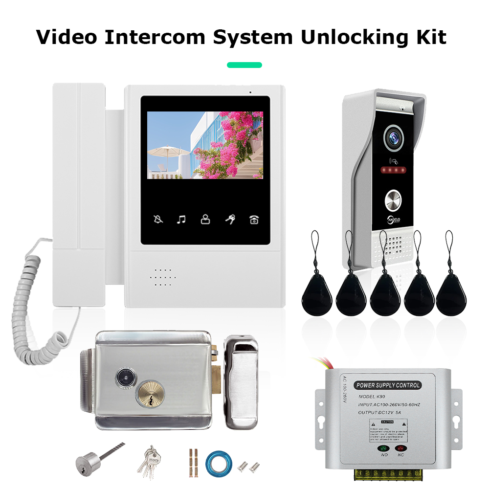 4.3 Inch LCD Video Intercom Sy - Smart Doorbell Wired review and price