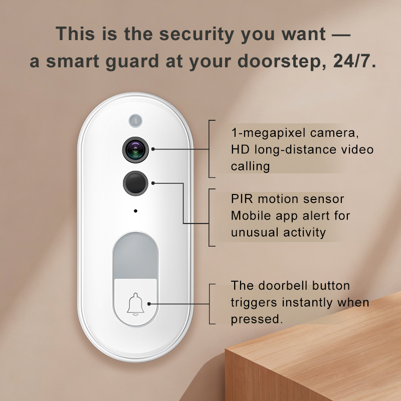 Tuya Smart Video Doorbell Wire - Smart Doorbell Wired review and price