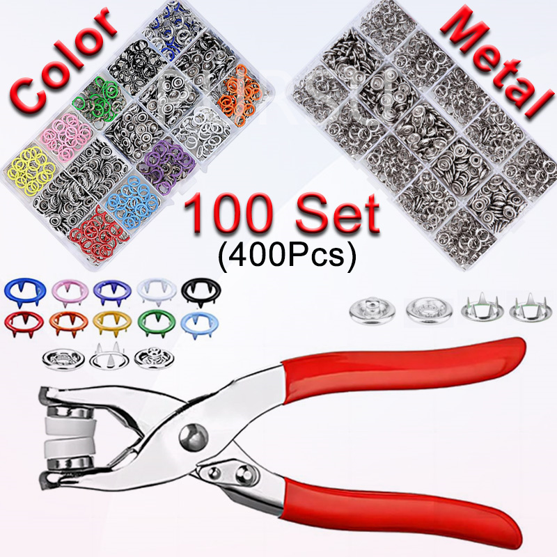 100 Sets Snap Pliers Automatic - Home Automation Diy review and price