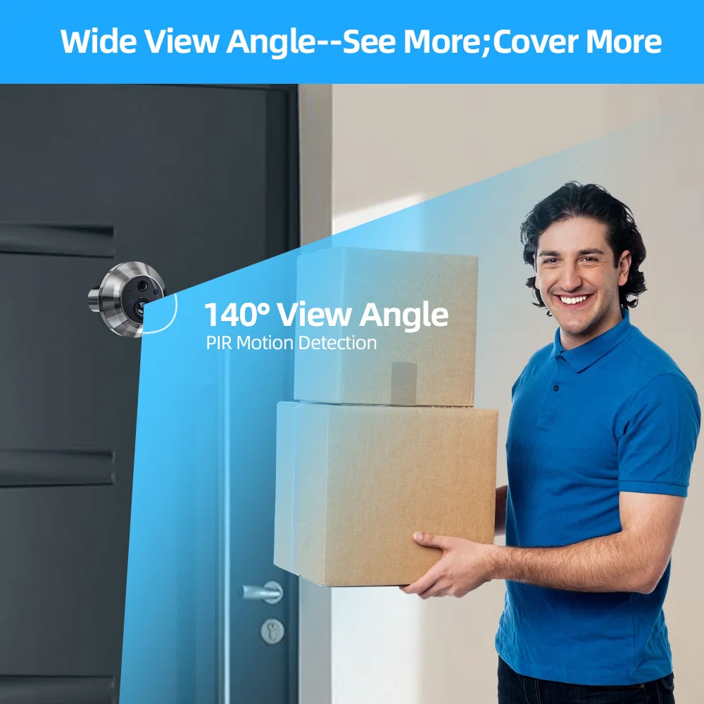 Tuya Smart 5MP 140° Wide View  - Smart Doorbell Wired review and price