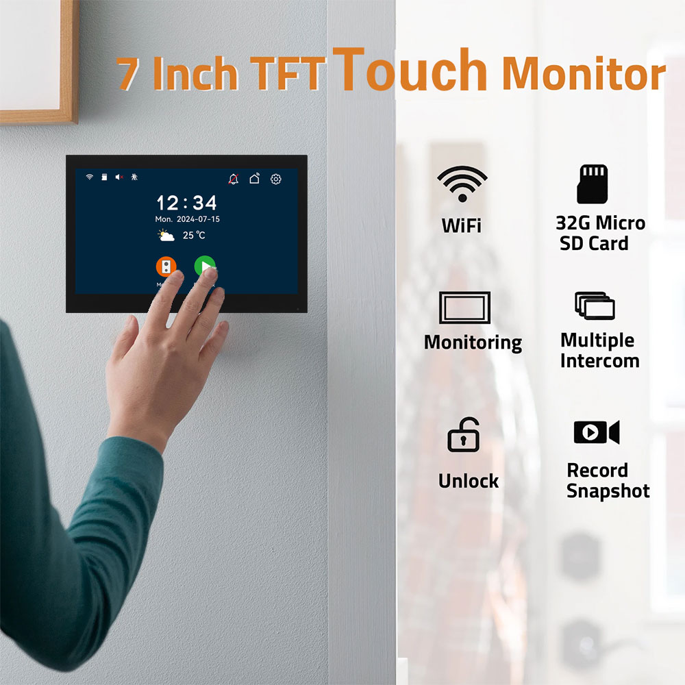 New 2 Wires Tuya Wifi Video In - Smart Doorbell Wired review and price