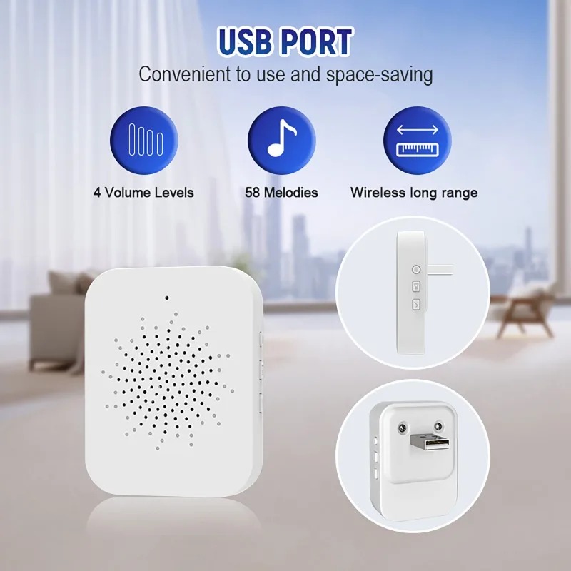Wide View Tuya Smart Life APP  - Smart Doorbell Wired review and price