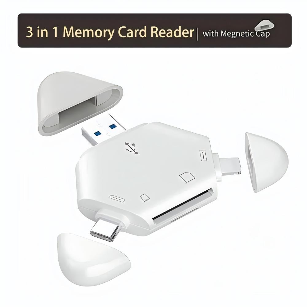 3 In 1 Memory Card Reader With - Home Assistant Sd review and price