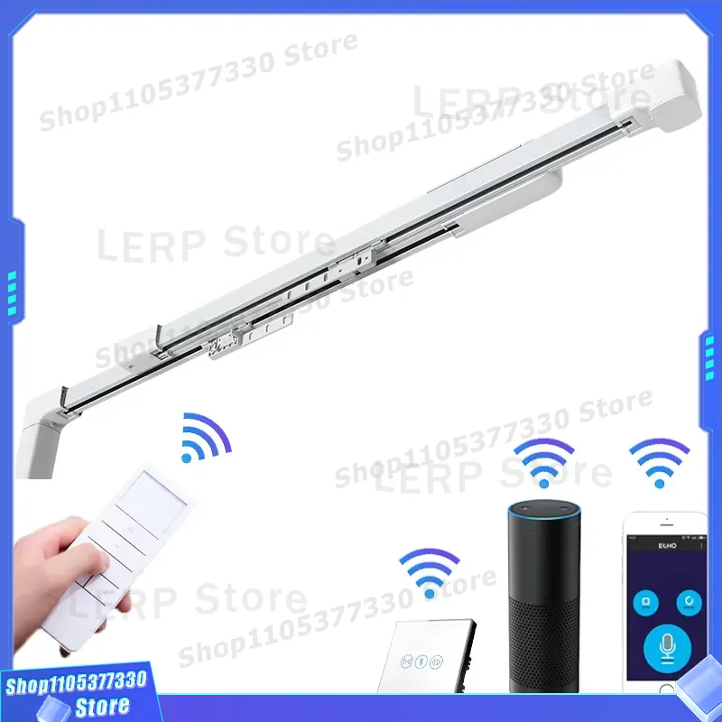 Smart Electric Curtain Track M - Home Automation System Design review and price